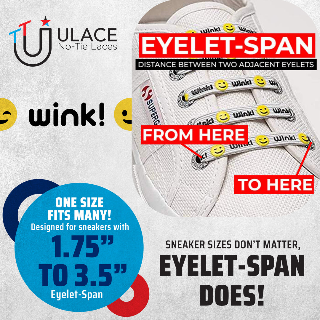 U-Lace Siliprint - Wink!-Wink!